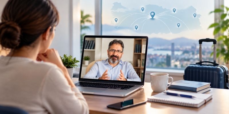 Şehir Dışından Online Psikiyatrist ile Görüşme Yapılabilir Mi? 2 Şehir Dışından Online Psikiyatrist